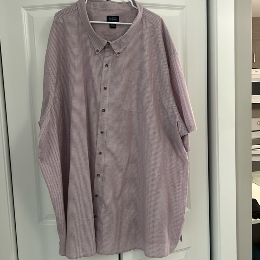 Big and tall, Men’s Harbor Bay 7X casual button down.